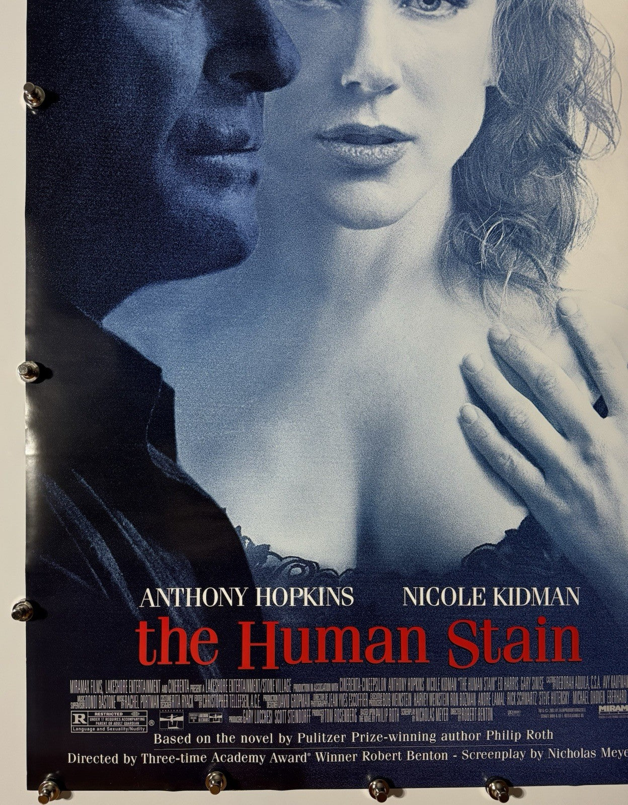 Human Stain - Original Movie Poster - 2003 - Rolled DS