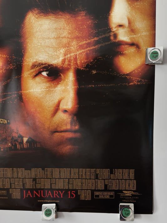 ROLLED ARLINGTON ROAD 1999 MOVIE POSTER 27x40 JEFF BRIDGES, JOAN CUSACK