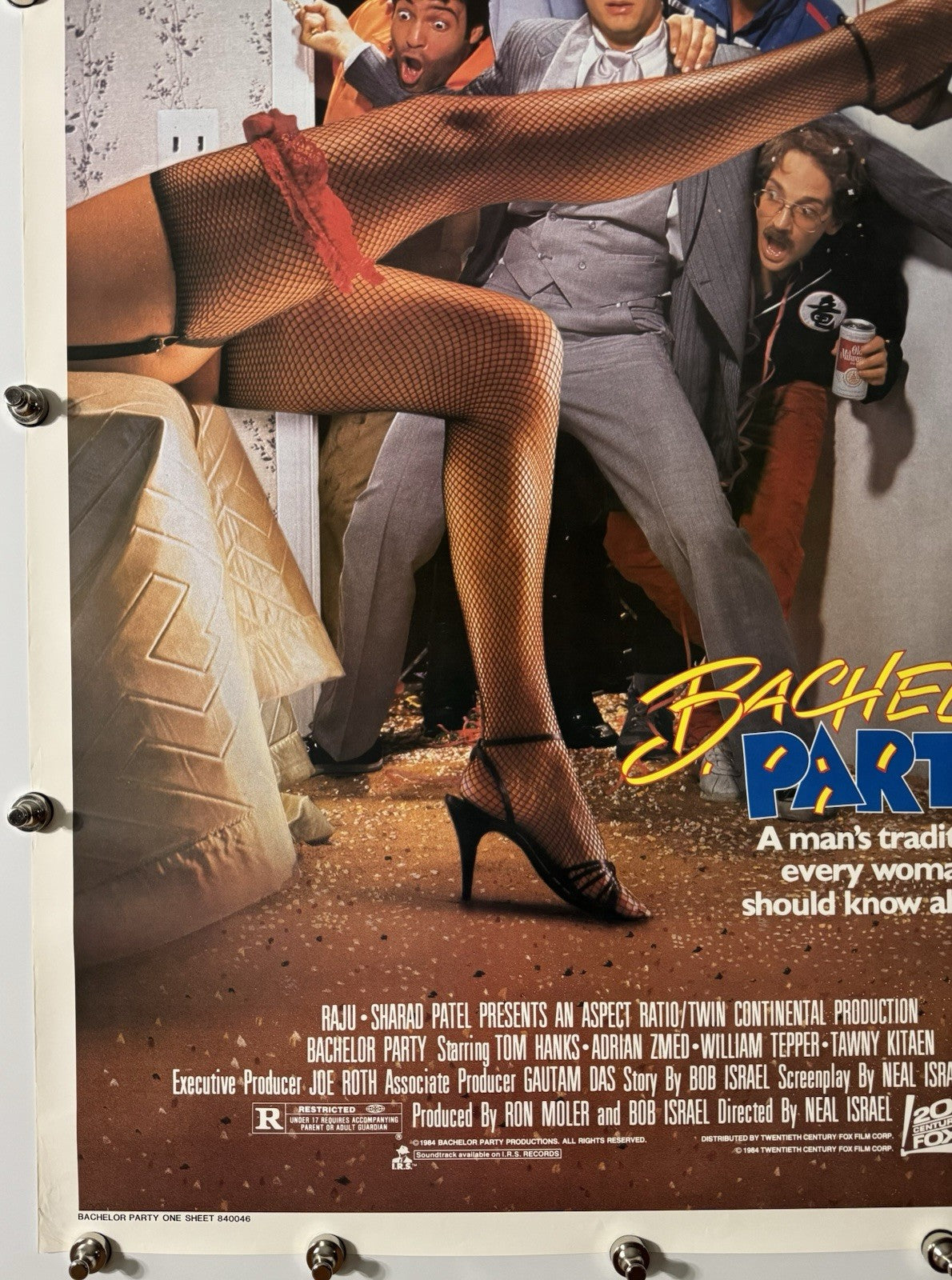 Bachelor Party -Original Movie Poster - 1984 -Rolled SS