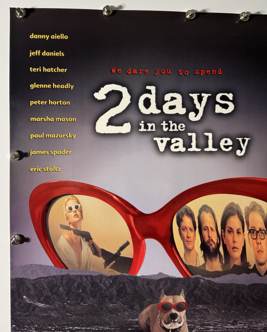 2 Days In The Valley - Original Movie Poster - 1996 - Rolled SS