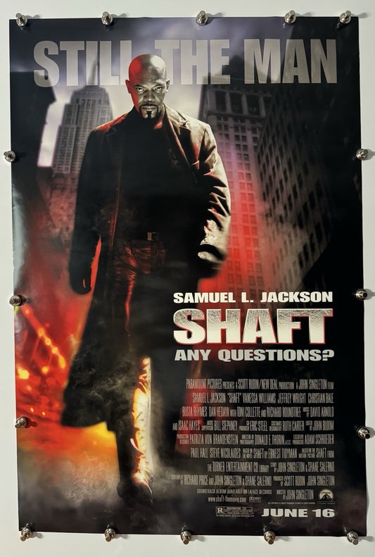 Shaft - Original Movie Poster - 2000 - Rolled DS