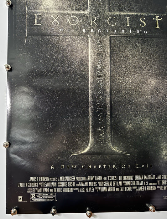 Exorcist : The Beginning - Original Movie Poster - 2004 - Rolled DS