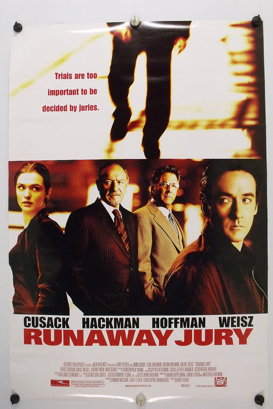 RUNAWAY JURY - John Cusack - Original Movie Poster - 2003 Rolled DS C8