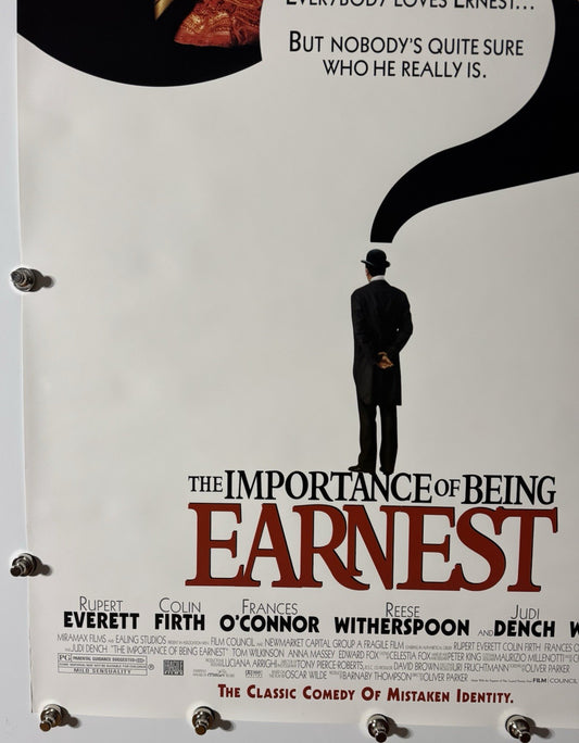 Importance of Being Earnest - Original Movie Poster - 2002 - Rolled DS