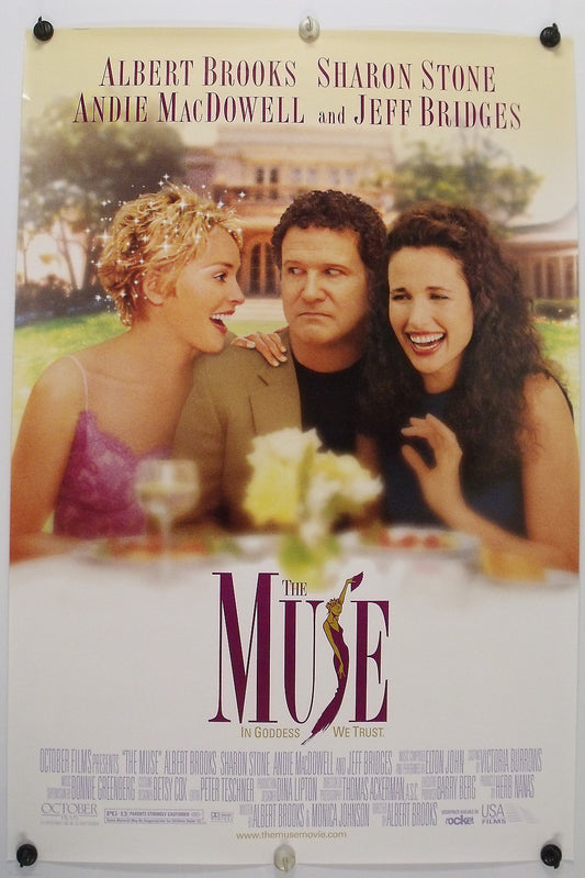 The MUSE - Sharon Stone - Original Movie Poster - 1999 Rolled DS C8