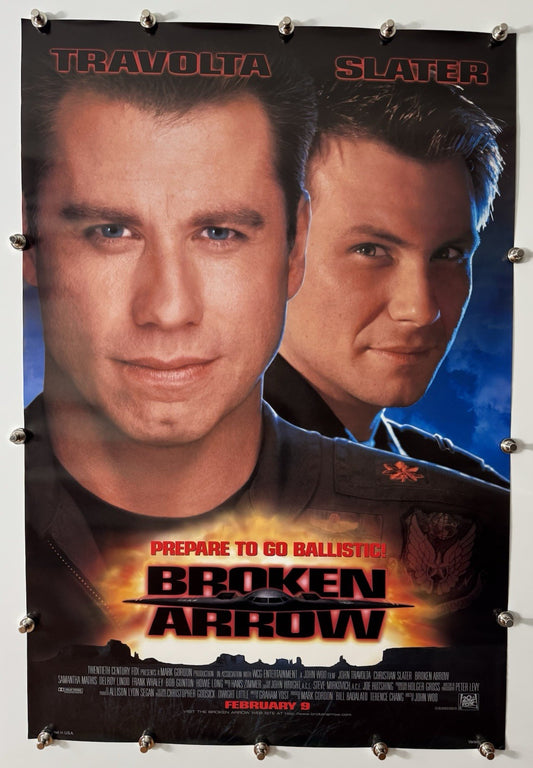 Broken Arrow - Original Muvie Poster - 1996 -Rolled SS
