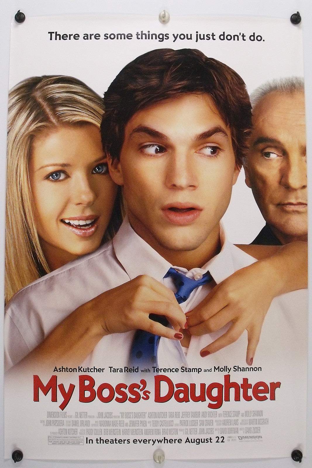 MY BOSS's DAUGHTER - Tara Reid - Original Movie Poster - 2001  Rolled SS C8/C9