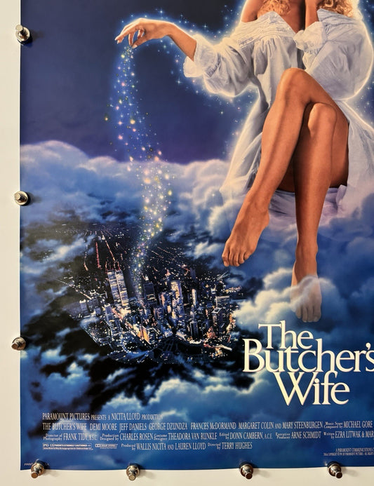 The Butcher's Wife - Original Movie Poster - 1991 - Rolled DS