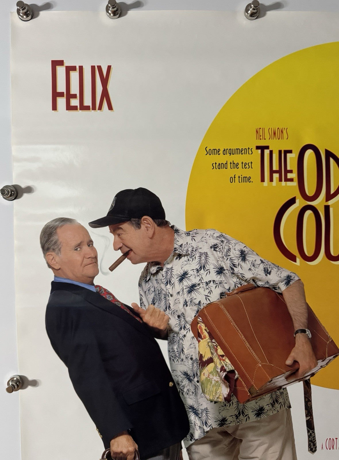 Odd Couple II - Original Movie Poster - 1998 - Rolled SS