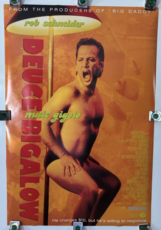 Deuce Bigalow: Male Gigolo - Original Movie Poster - 1999 - Rolled DS