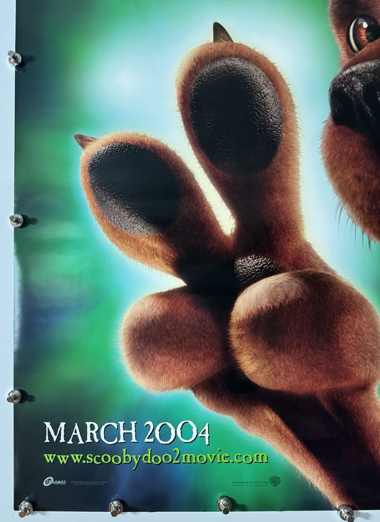 Scooby-Doo 2 (A) - Original Movie Poster - 2004 - Rolled DS