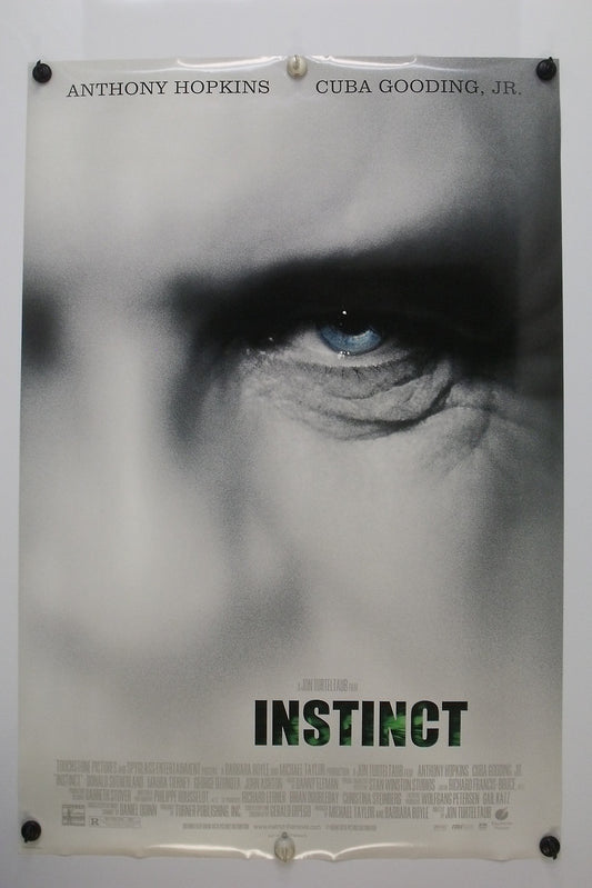 INSTINCT - Anthony Hopkins - Original Movie Poster - 1999 Rolled DS C9/C10