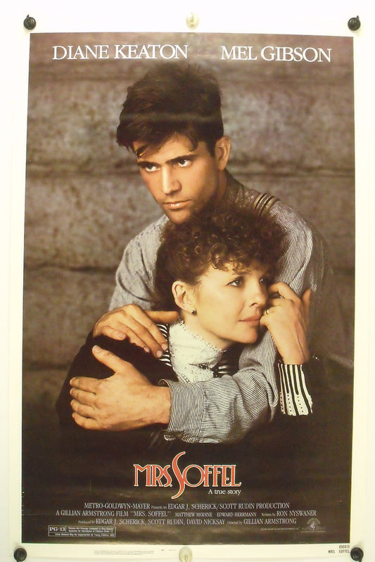 Mrs SOFFEL - Mel Gibson - Original NSS Movie Poster - 1985 Rolled SS C9