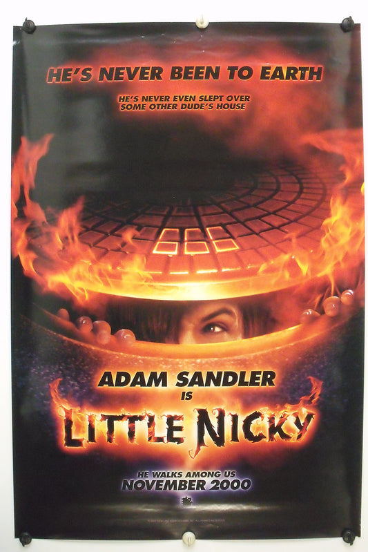 LITTLE NICKY - Adam Sandler - Original Movie Poster - 2000 Rolled SS C8