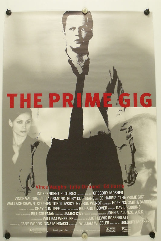 The PRIME GIG - Vince Vaughn - Original Movie Poster - 2000 Rolled SS C9