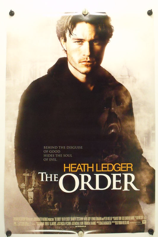 The ORDER - Heath Ledger - Original Movie Poster - 2003 Rolled DS C9