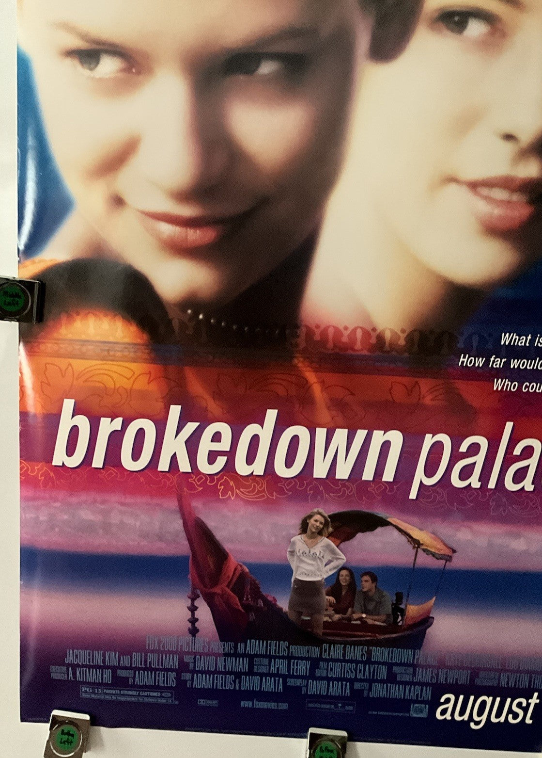 Brokedown Palace - Original Movie Poster - 1999 - Rolled DS