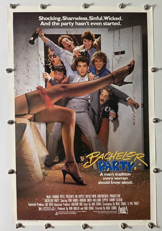 Bachelor Party -Original Movie Poster - 1984 -Rolled SS