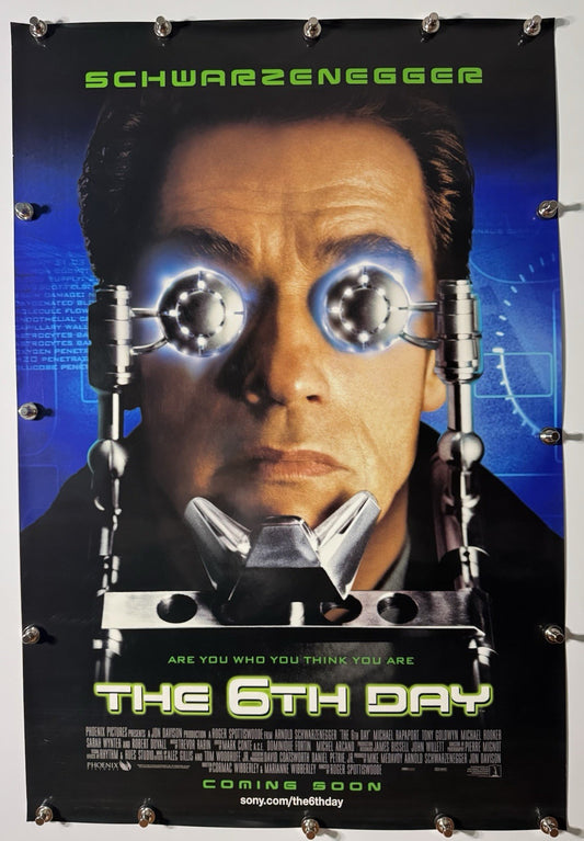 The 6th Day - Original Movie Poster - 2000 - Rolled DS