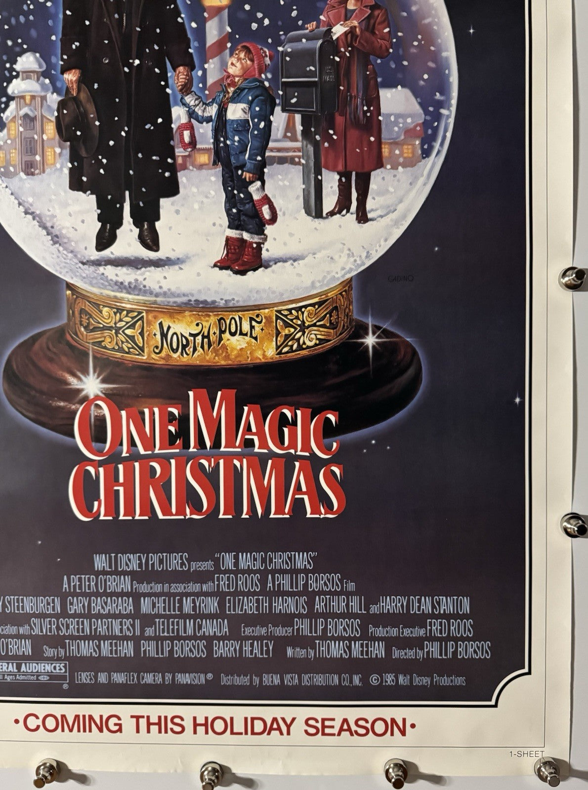 One Magic Christmas - Original Movie Poster - 1985 - Rolled SS