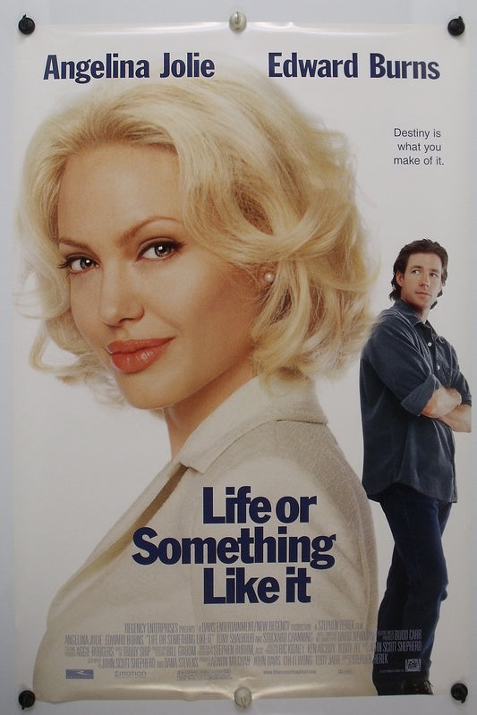 LIFE OR SOMETHING LIKE IT - Original Movie Poster - 2002  Rolled DS C9/C10
