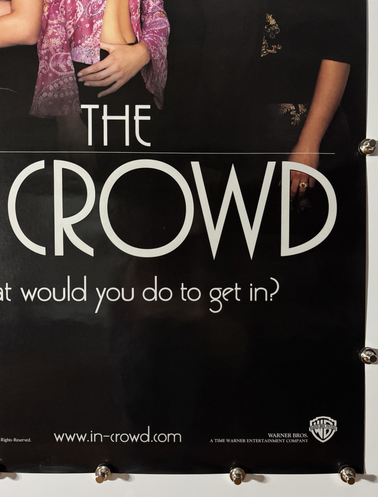In Crowd - Original Movie Poster - 2000 - Rolled DS