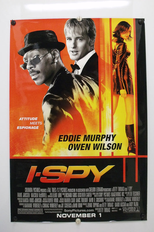 I SPY - Eddie Murphy - Original Movie Poster - 2002  Rolled DS C9