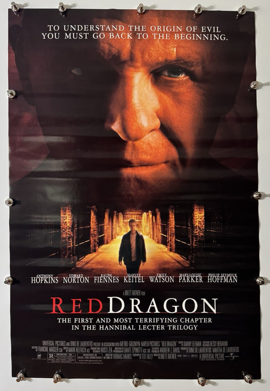 Red Dragon -Original Movie Poster - 2002 - Rolled DS