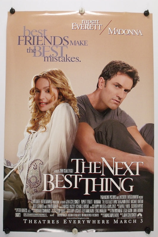 The NEXT BEST THING - Madonna - Original Movie Poster - 2000 Rolled DS C9