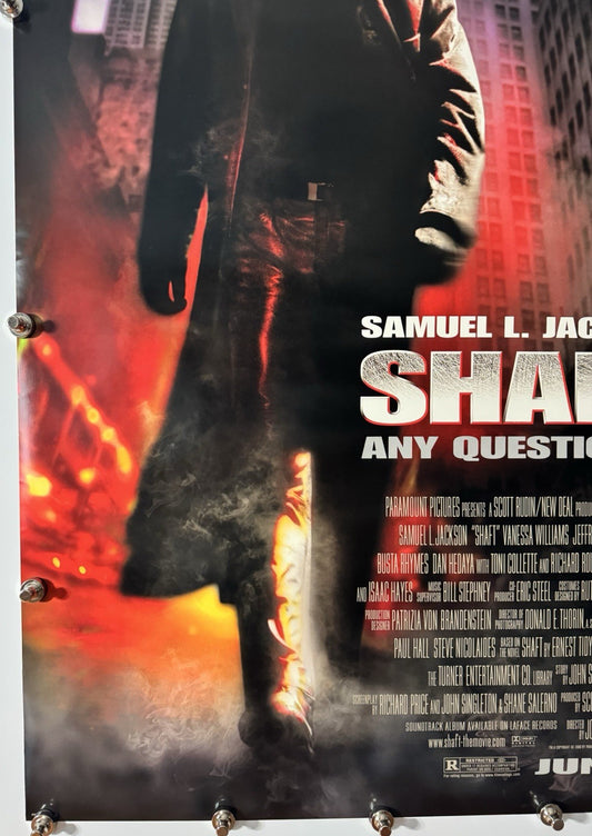 Shaft - Original Movie Poster - 2000 - Rolled DS