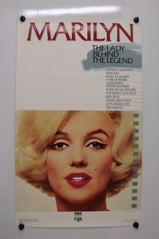 MARILYN : The Lady Behind The Legend - 1987 - Silver Anniversary Commemorative