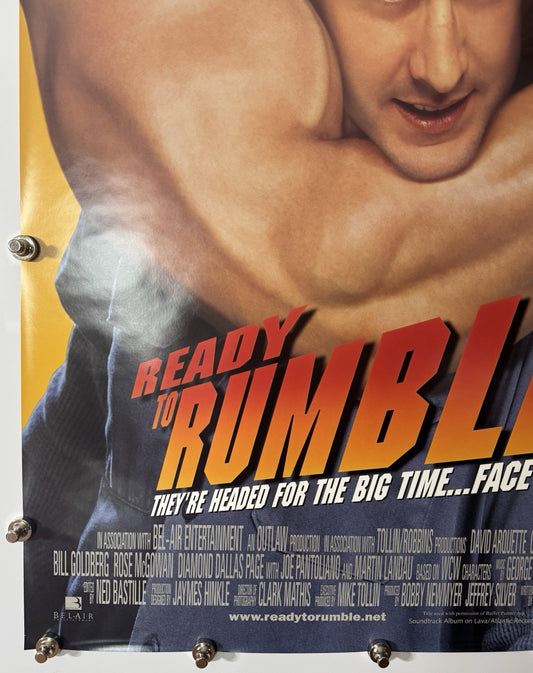 Ready To Rumble - Original Movie Poster - 2000 - Rolled DS 