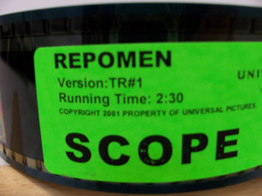 REPO MEN - Jude Law & Forrest Whitaker  2010 Original 35mm Movie Trailer - SCOPE