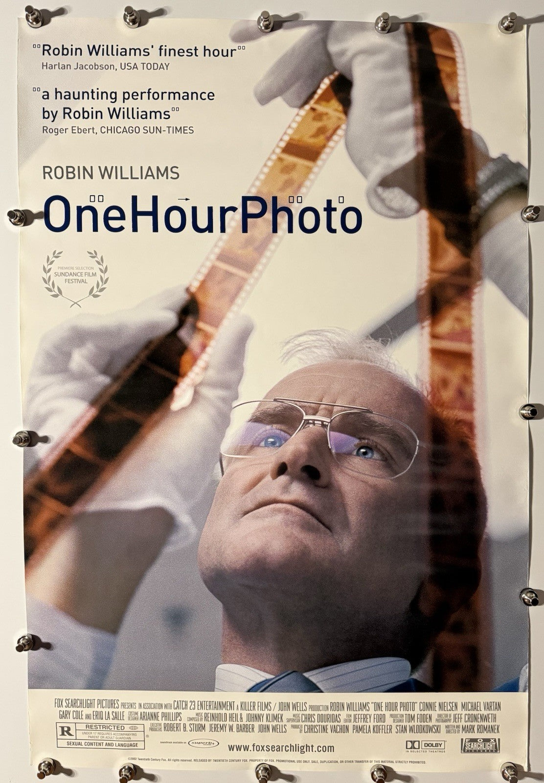 One Hour Photo - Original Movie Poster - 2002 - Rolled DS