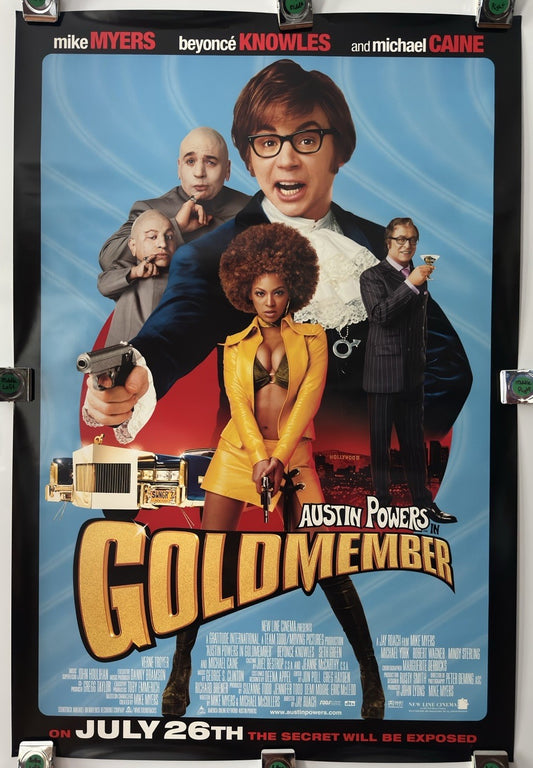 Austin Powers - Goldmember - 2002 Rolled Original Movie Poster SS