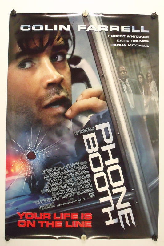 PHONE BOOTH - Colin Farrell - Original Movie Poster - 2003 Rolled DS C9