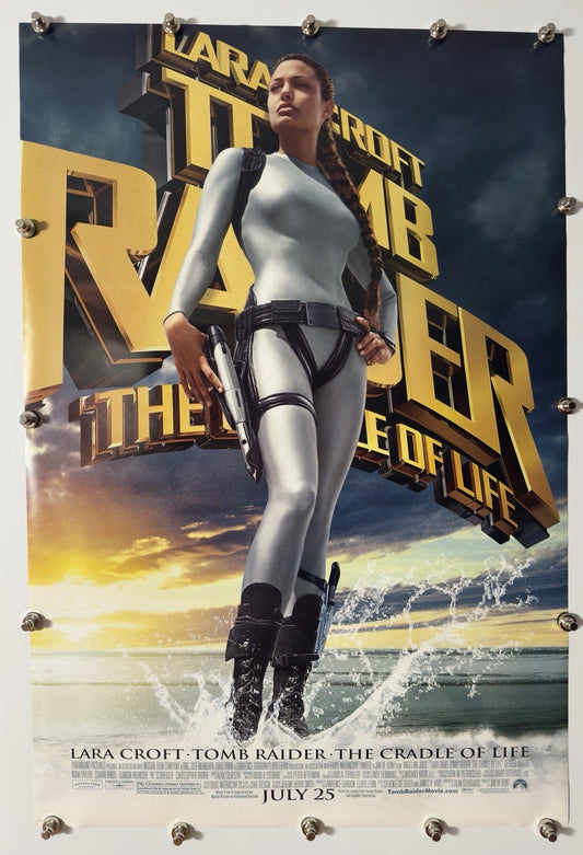 Tomb Raider (A) - Original Movie Poster - 2001 - Rolled DS