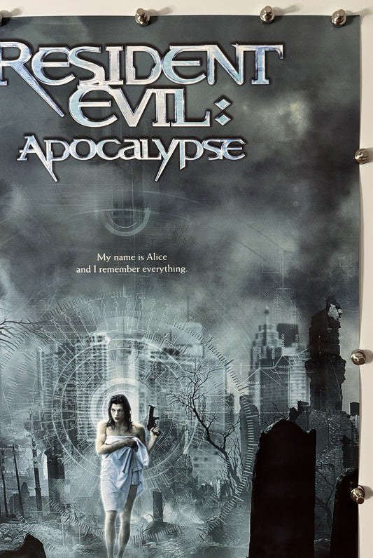 Resident Evil: Apocalypse - Original Movie Poster - 2004 - Rolled SS