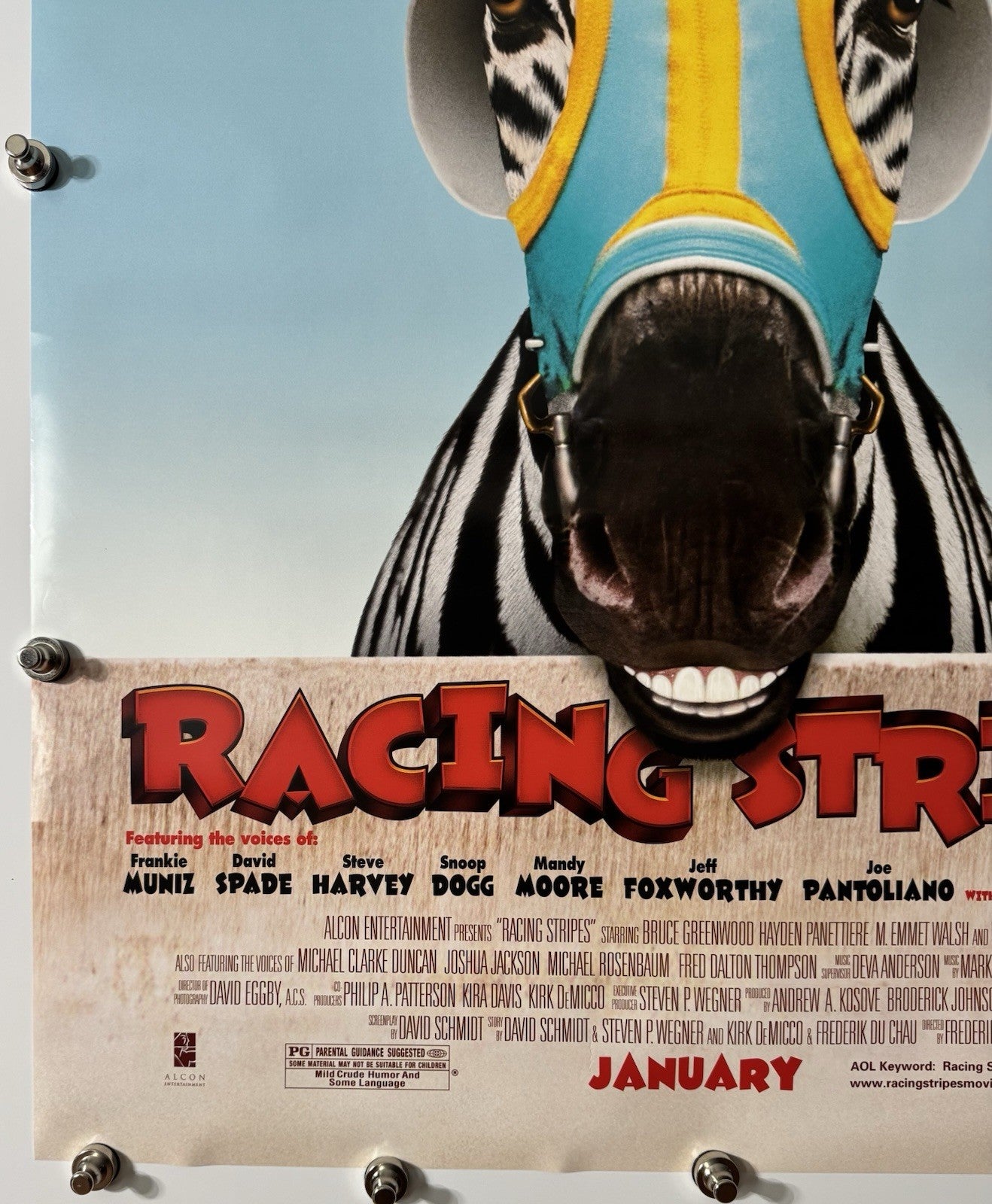Racing Stripes - Original Movie Poster - 2005 - Rolled SS