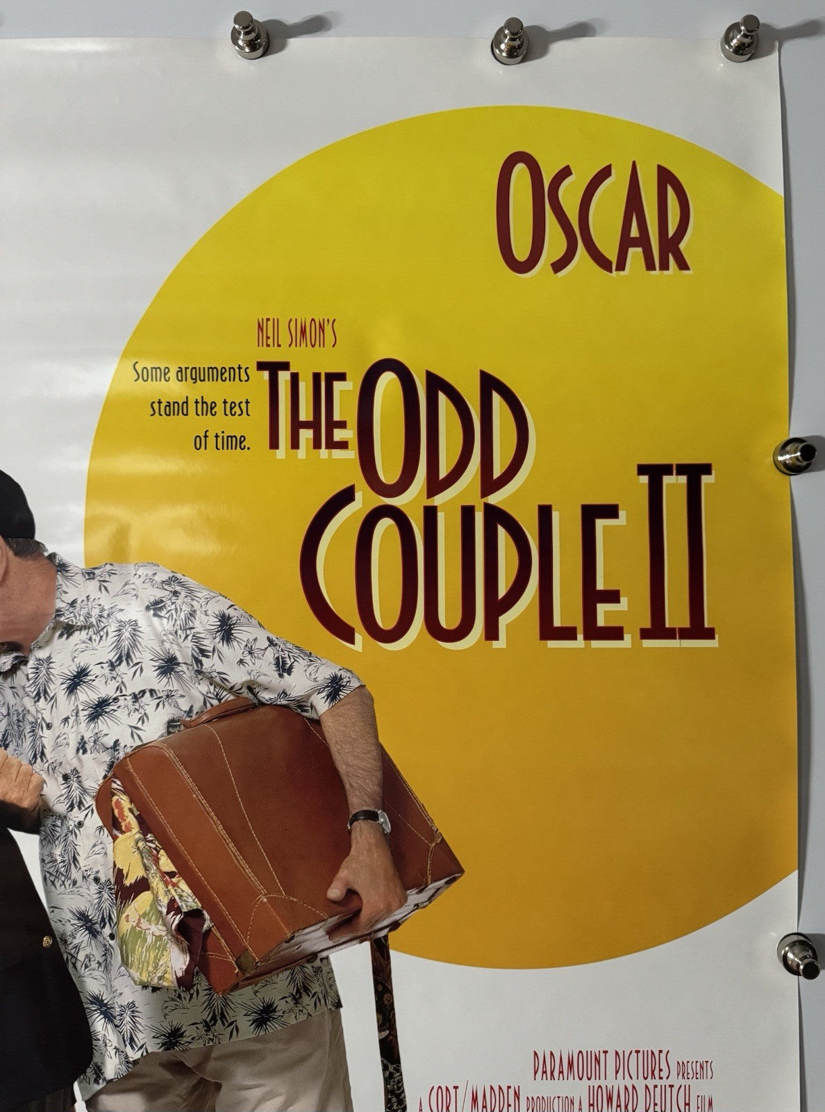 Odd Couple II - Original Movie Poster - 1998 - Rolled SS