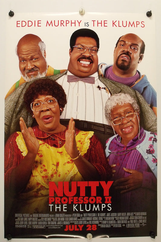 NUTTY PROFESSOR II - Eddie Murphy - Original Movie Poster - 2000 Rolled DS C9