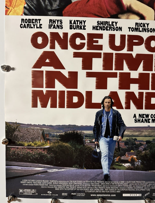Once Upon A Time In The Midlands - Original Movie Poster - 2002 - Rolled SS