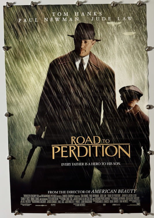 Road to Perdition (B) - Original Movie Poster - 2002 - Rolled DS