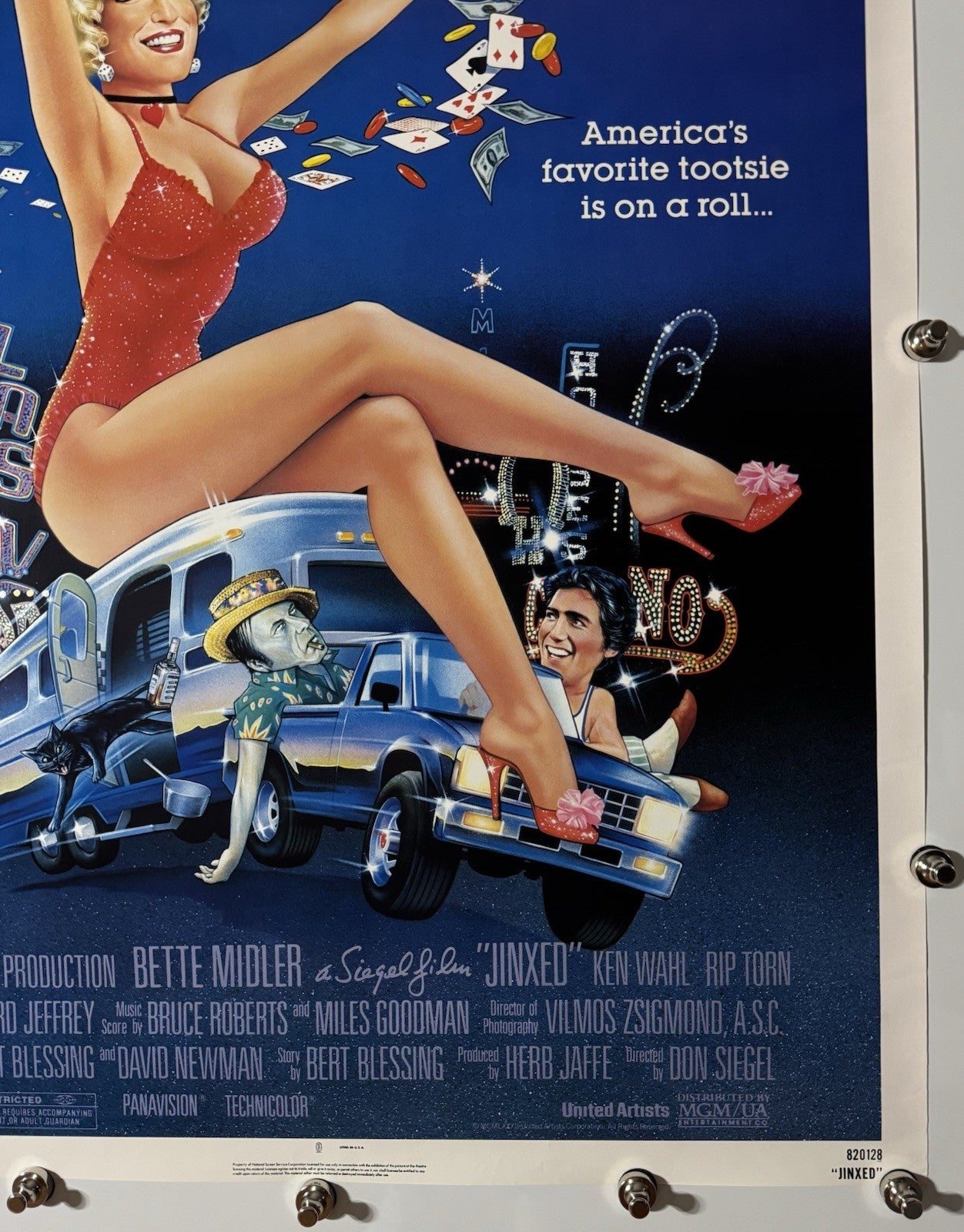 Jinxed! - Original Movie Poster - 1982 - Rolled SS