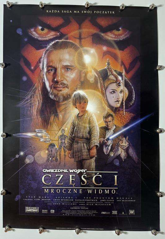 Star Wars: Ep. 1 - A- Original Movie Poster - 1999 - Rolled SS